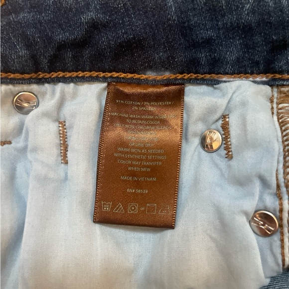 Kut From the Kloth Jeans Size 8 Catherine Boyfriend Patchwork Distressed Hi Rise - Picture 7 of 8